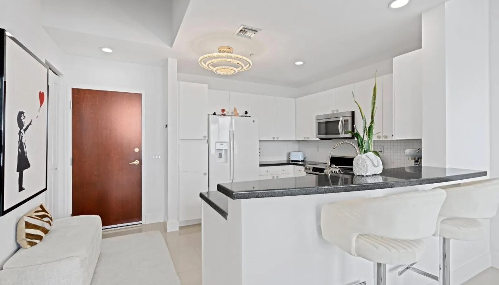 Kitchen and Entry