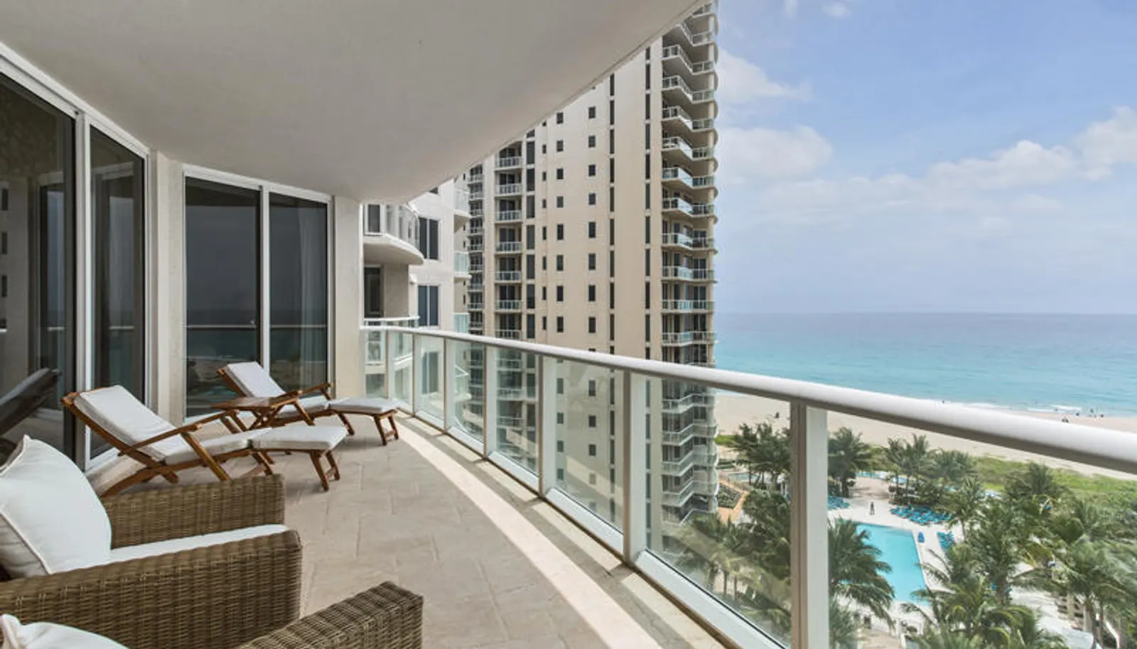 Oceanfront Balcony