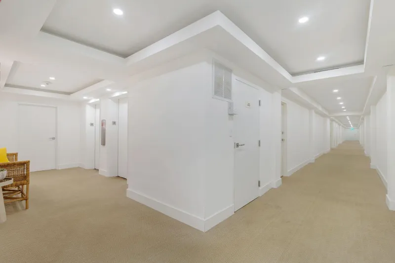 Bright and renovated hallways!