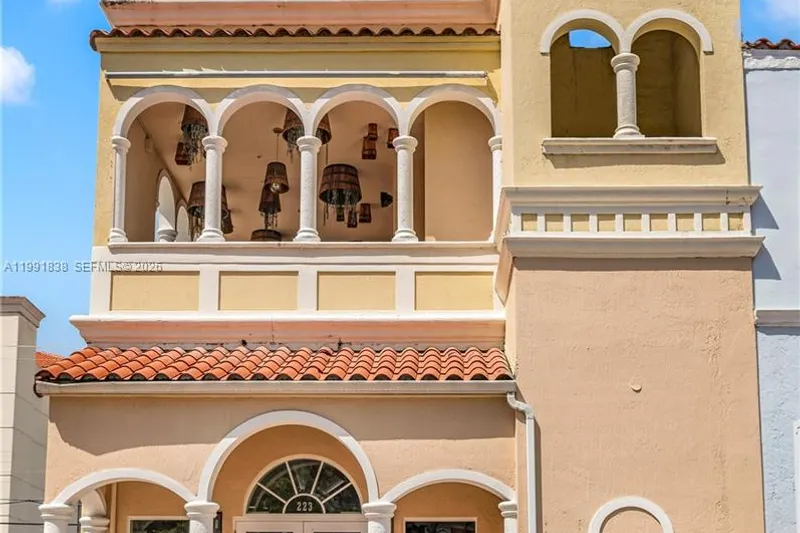 Front of Structure