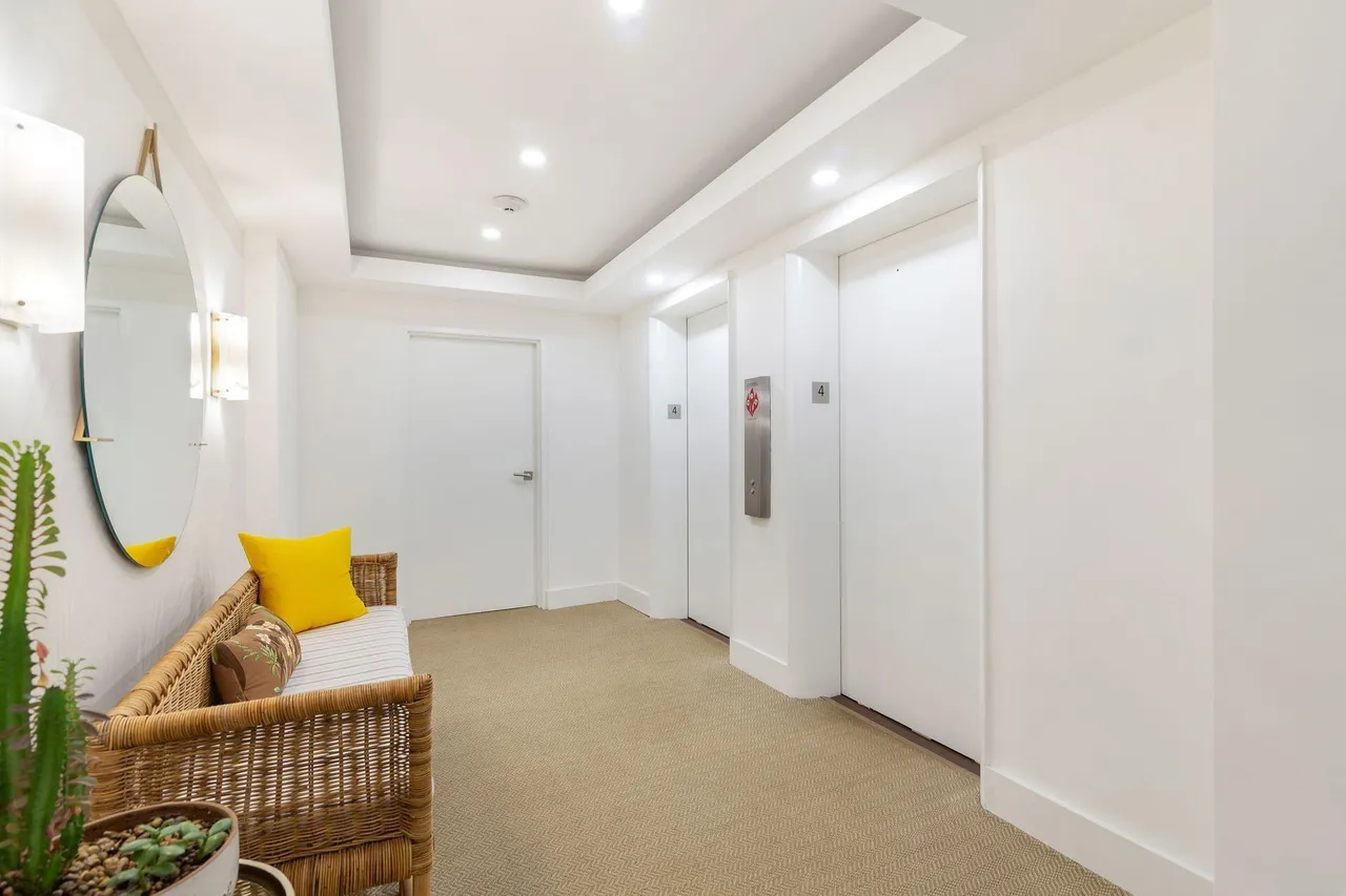 Bright and renovated hallways!
