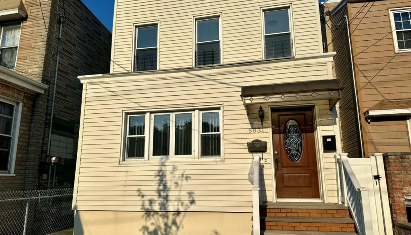 Front of Structure