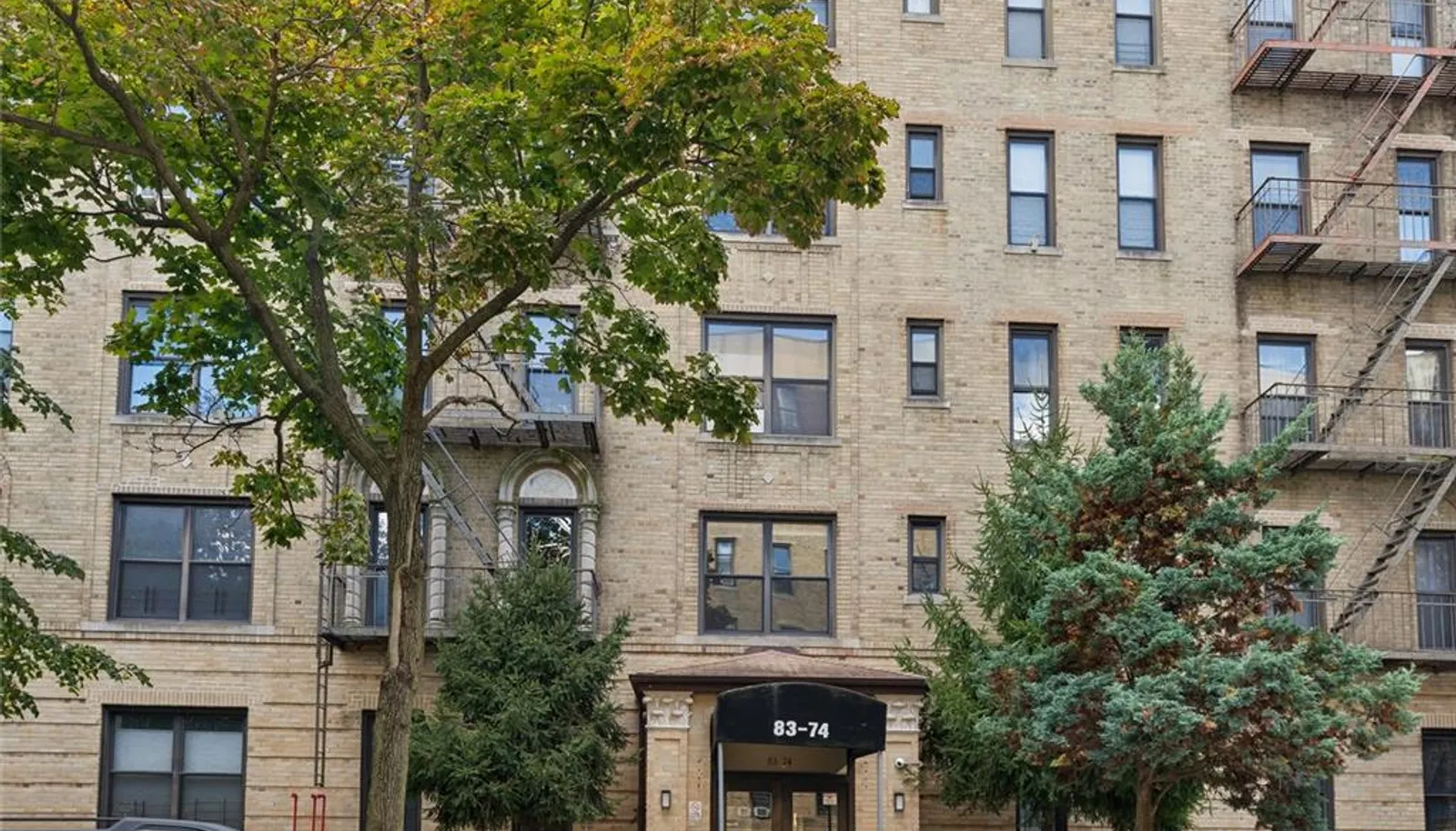 Front of Structure