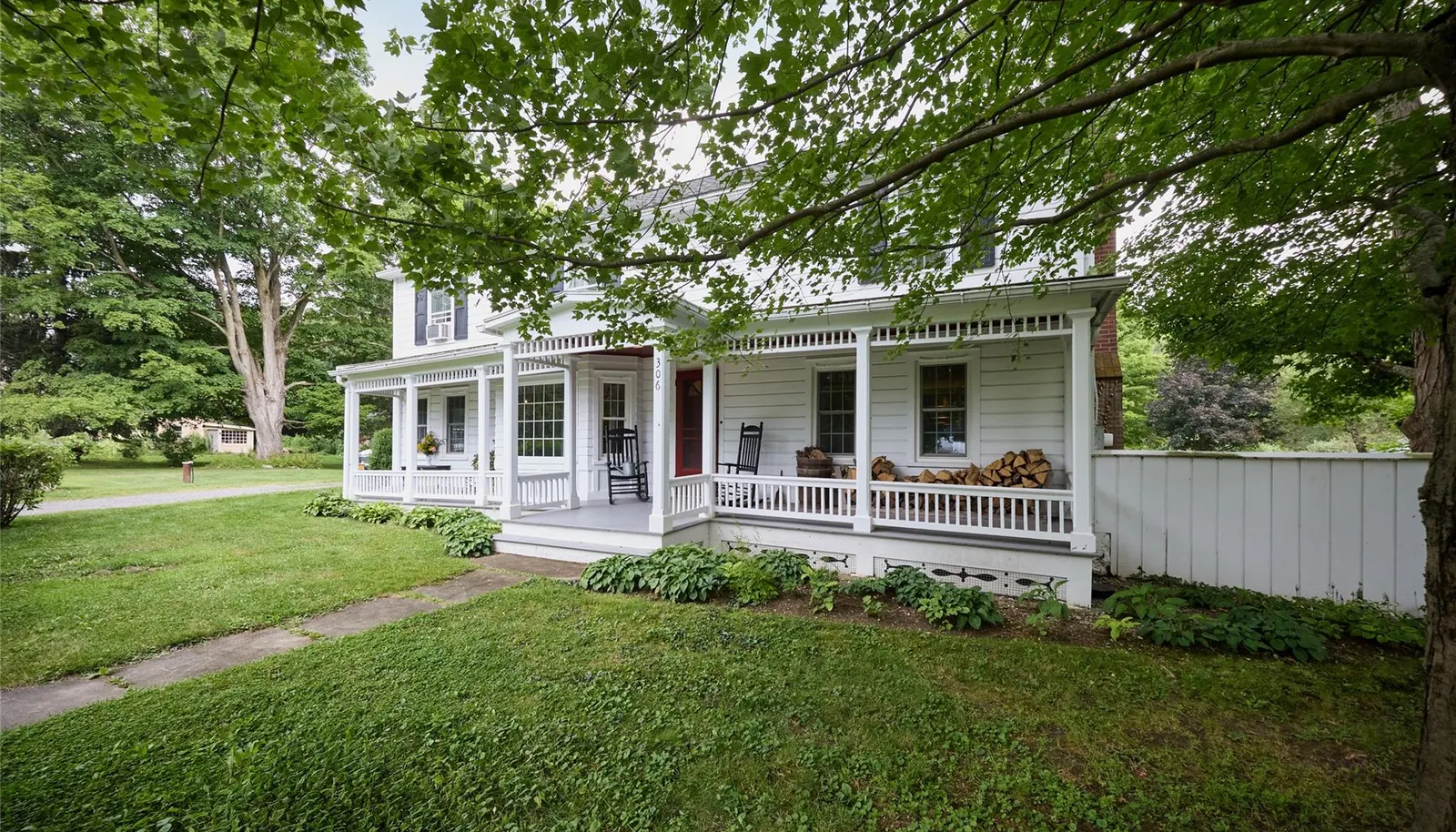 Front of Structure