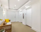 Bright and renovated hallways!