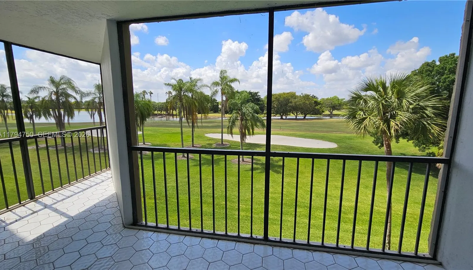 View from balcony
