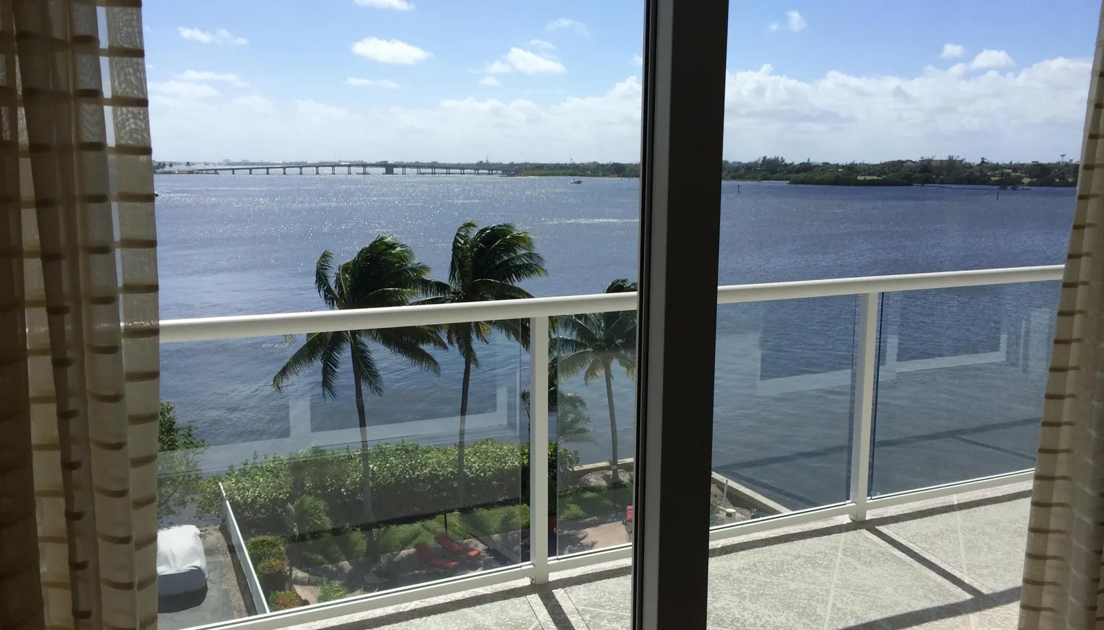View from living room / balcony
