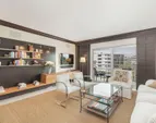 Living Room Opens To Balcony
